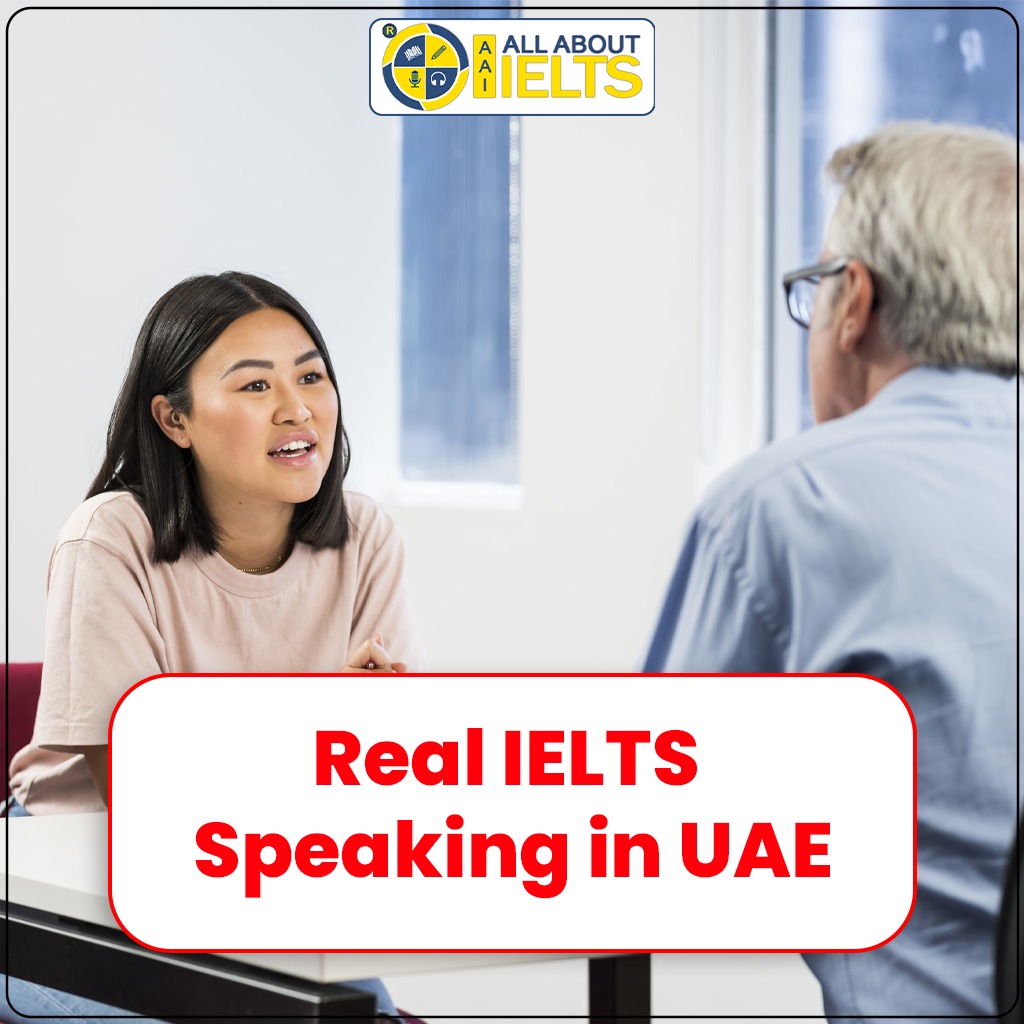 Real IELTS Speaking in UAE